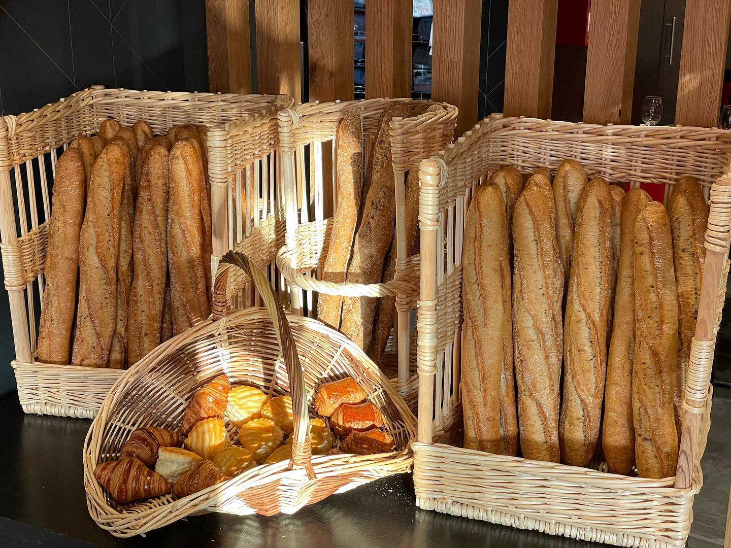 Baguettes et viennoiseries grand